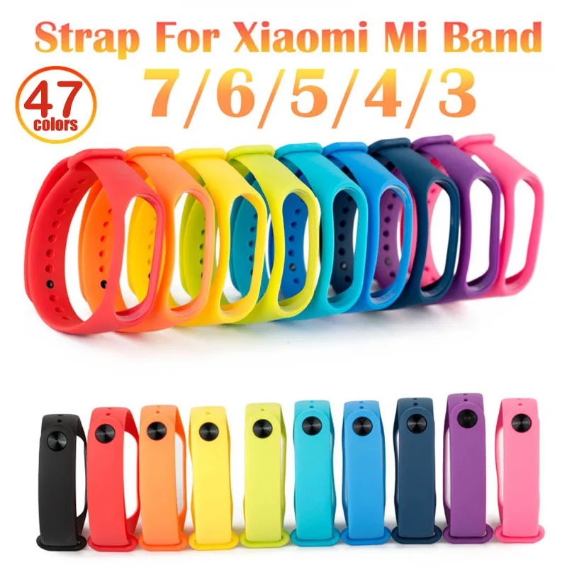 Health Wellness Bracelet - สายรัดซิลิโคนอ่อนนุ่มสําหรับ Mi Band 7 6 5