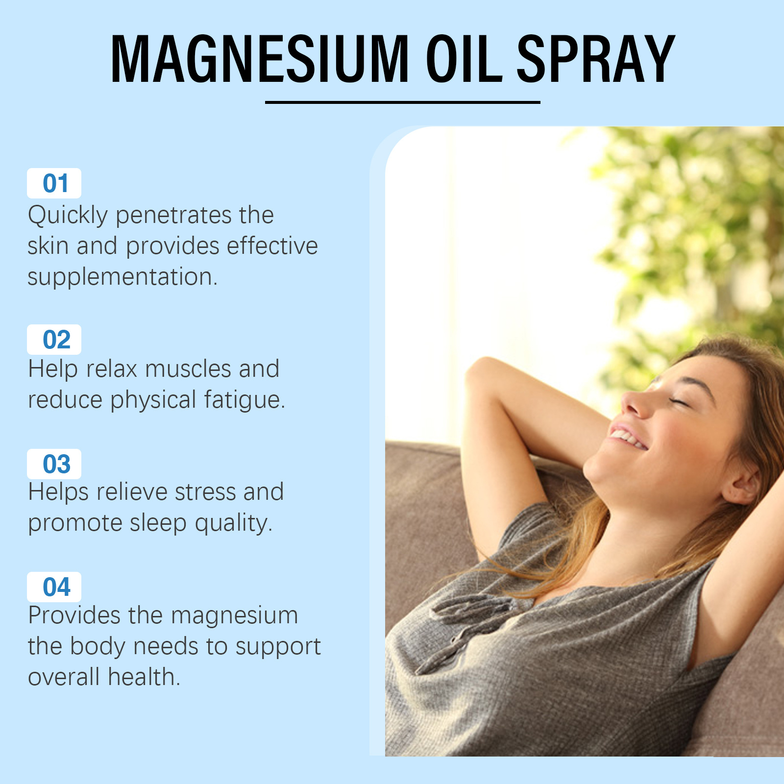 สเปรย์น้ํามันแมกนีเซียมบริสุทธ - Bath Salts Magnesium บทวิจารณ์และราคา