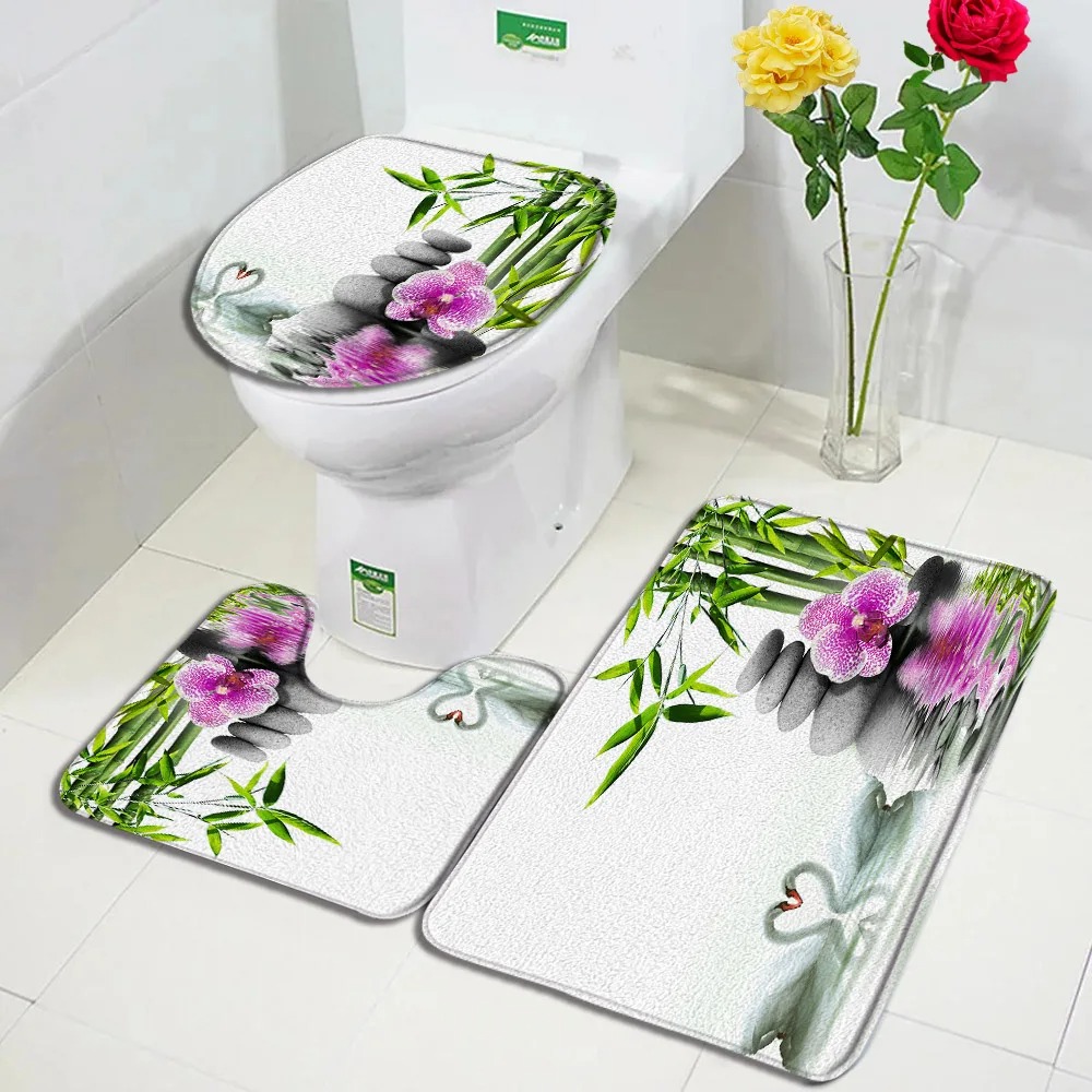 ไม้ไผ่สีเขียว Zen Bath Mats ชุ - Bamboo Bath Mat บทวิจารณ์และราคา