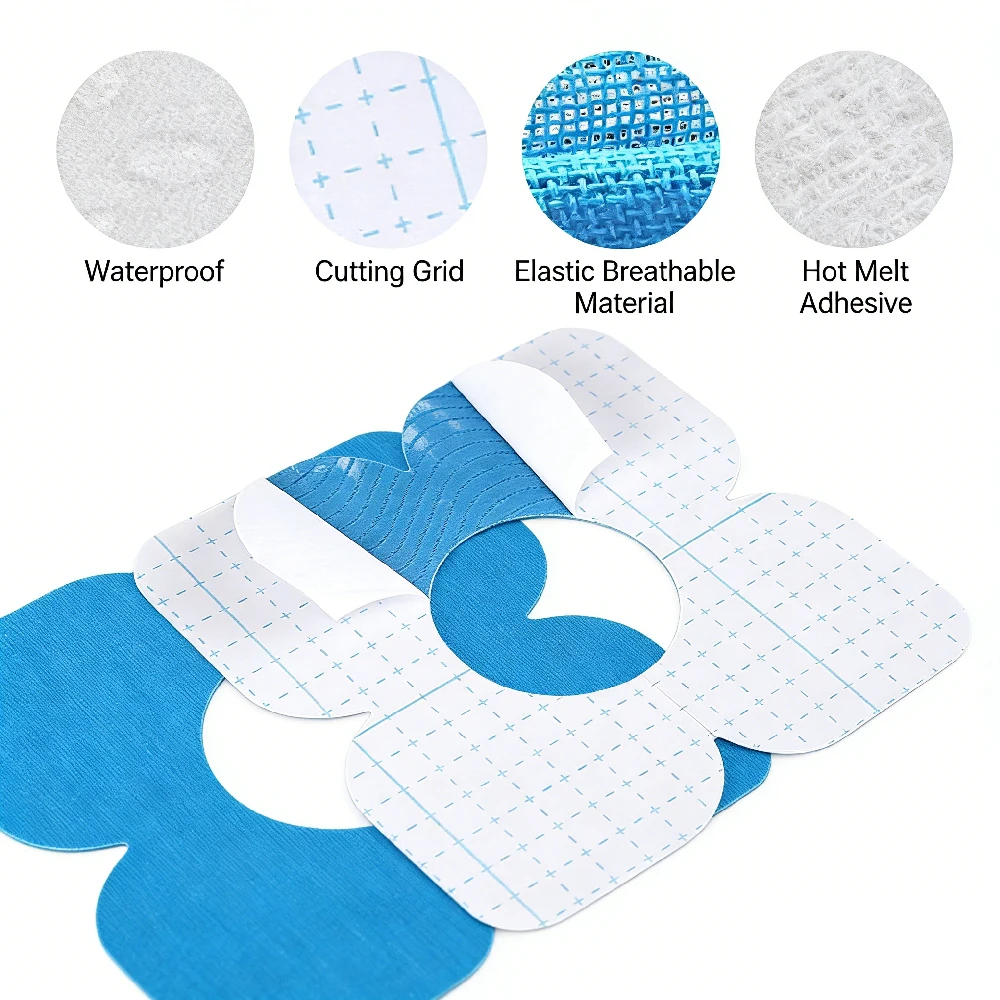 ชุดเทปคิเนซิโอโลยีสำเร็จรูปสำห - Sports Taping Precut บทวิจารณ์และราคา