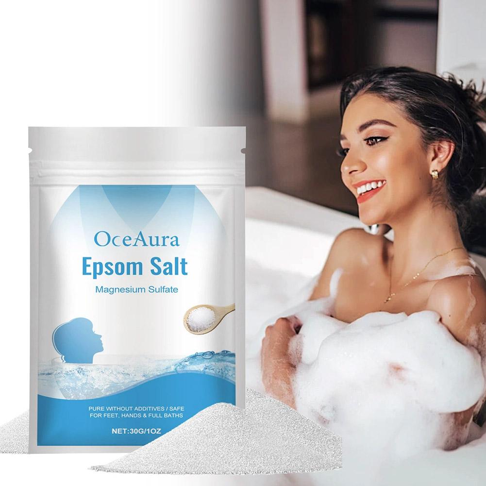 เกลือเอปซอม แมกนีเซียมซัลเฟต บ - Bath Salts Magnesium บทวิจารณ์และราคา